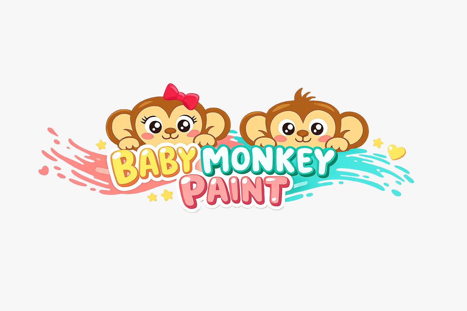 Baby Monkey Paint